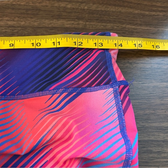 ❤️ Nike Pink and Blue Dri-FIT Leggings M - Picture 7 of 10